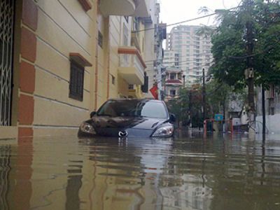 Ngập úng tại Hà Nội: Lỗi tại quy hoạch cốt nền đô thị?